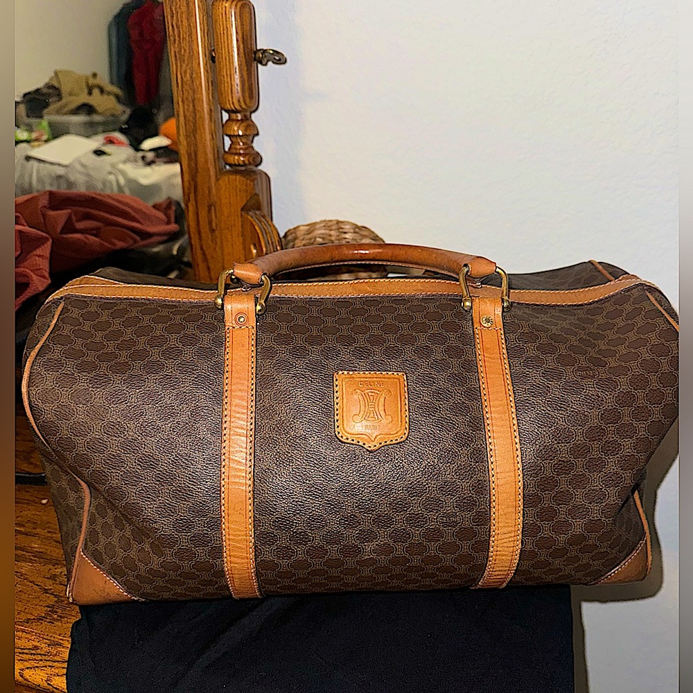 Celine vintage weekender bag